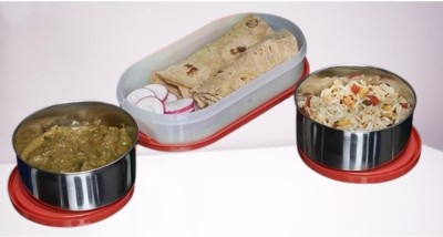 IDEAL PRIME SS2 LB_767 3 Containers Lunch Box(1000 ml, Thermoware)