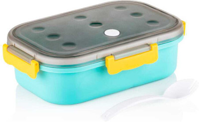 Crackle Highly Efficient Magic Munch Plastic Lunch 2 Box Pack 3 Containers Lunch Box(490 ml)