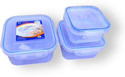 JSK Plastic Utility Container  - 300 ml(Pack of 3, White)