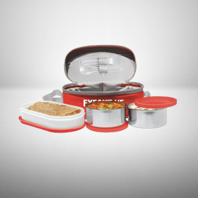 IDEAL PRIME SS2 LB_818 3 Containers Lunch Box(1000 ml, Thermoware)