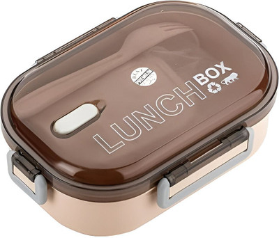 KEATON Peach Lunch Box 2 Containers Lunch Box(1000 ml)