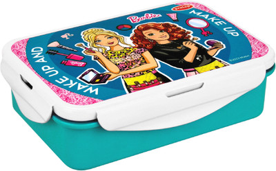 Pratap Hyper lock 650 Barbie 2 Containers Lunch Box(650 ml)