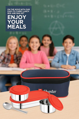 BluNeo Lunch Box 3 Container For Adults And Kids 3 Containers Lunch Box(500 ml, Thermoware)
