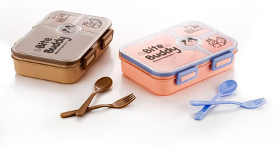 sk bazaar Bite LUNCH BOX 1 4 Containers Lunch Box(800 ml, Thermoware)