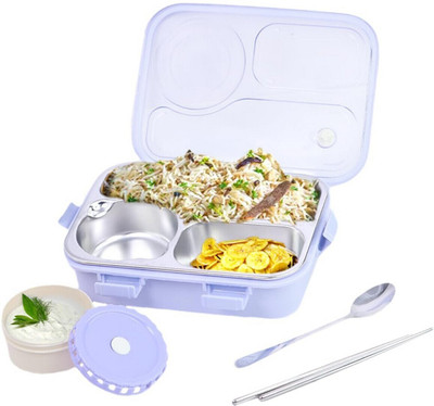 HM EVOTEK Bottle -k11 2 Containers Lunch Box(1000 ml)