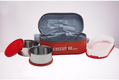 IDEAL PRIME SS2 LB_820 3 Containers Lunch Box(1000 ml, Thermoware)