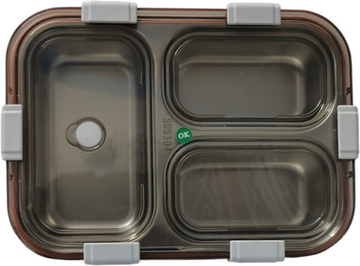 Porish PE- SLB 3 Containers Lunch Box(750 ml)