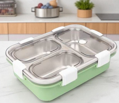 HPHCRAFTT Stainless_Steel_Lunch box_A235 3 Containers Lunch Box(1001 ml)