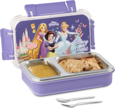 JAYPEE TOONBOX PRINCESS Lunch Box with 2 compartment for School Goer Gifting Multiuse 1 Containers Lunch Box(545 ml)