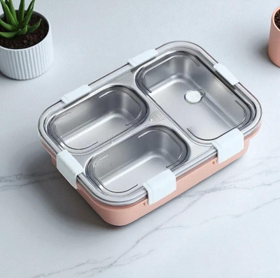HPHCRAFTT Stainless_Steel_Lunch box_A50 3 Containers Lunch Box(1001 ml)