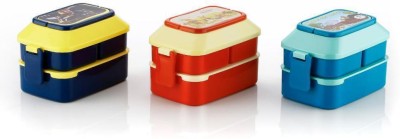 Sinternationai Lunchbox_3 container_Nevy blue_55 3 Containers Lunch Box(1200 ml)