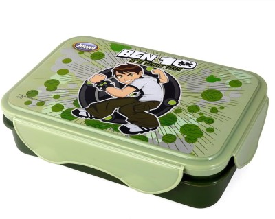 rushabh collections Disney Clip Fresh Insulated Steel Lunch Box for School Kids Food Grade Ben10 2 Containers Lunch Box(450 ml)