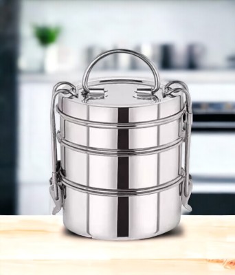Sammyimpact Stainless_steel_LunchBox_SammyImpact_SI_0047 3 Containers Lunch Box(1001 ml)