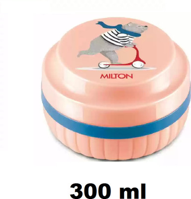 MILTON bestie lunch 300 ml peach 1 Containers Lunch Box(300 ml)