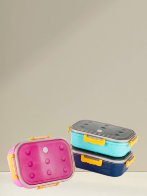 2Mech Plastic 3 Compartment tiffin box lunch box for kids Containers_185 1 Containers Lunch Box(900 ml)