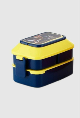 Sinternationai Lunchbox_3 container_Nevy blue_60 3 Containers Lunch Box(1200 ml)