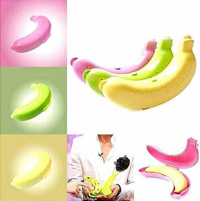 AFFODYL Single Banana Carry Case 1 Containers Lunch Box 1 Containers Lunch Box(200 ml)