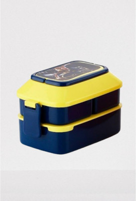 Sinternationai Lunchbox_3 container_Nevy blue_28 3 Containers Lunch Box(1200 ml)