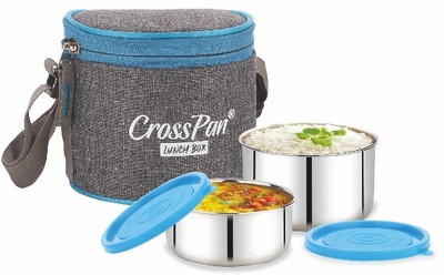 CrossPan S SLunch Box / Tiffin Box 350ml and 500ml_CP 2 Containers Lunch Box(850 ml, Thermoware)