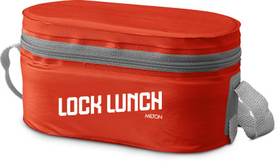 MILTON Lock Lunch Box 3 Containers Lunch Box(1090 ml)