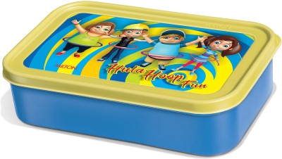 MILTON School Time Plastic Kids Lunch Box, 600 ml, Blue 1 Containers Lunch Box(600 ml)