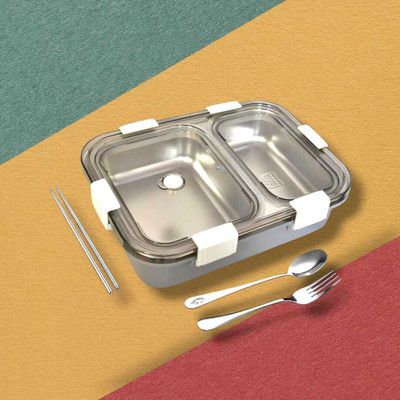 ZingZest Plastic Fridge Container  - 750 ml(Grey)