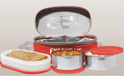 IDEAL PRIME SS2 LB_961 3 Containers Lunch Box(1000 ml, Thermoware)
