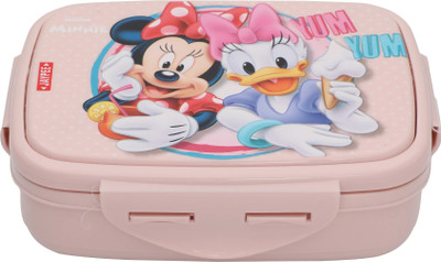JAYPEE Steel Tek Jr. Insulated Lunch Box Mickey Mouse & Donald Duck 2 Containers Lunch Box(500 ml)