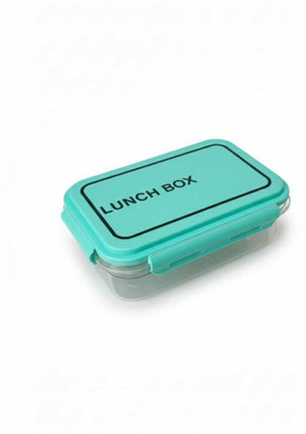 RASESVARI LUNCH BOX, 1 LARGE & 1 SMALL CONTAINER AND A PAIR OF SPOON & FORK(TEAL GREEN) 2 Containers Lunch Box(1200 ml)