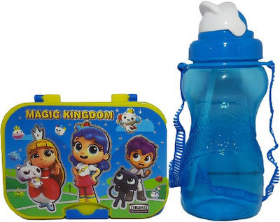 ABC Lunch Box and water bottle combo 1 Containers Lunch Box(300 ml)