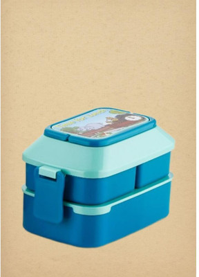 SOHAM Lunchbox_3 container_Blue_57 3 Containers Lunch Box(1200 ml)