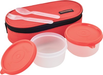 Trueware Classic Microwave safe Lunch box 2 Containers Lunch Box(300 ml)