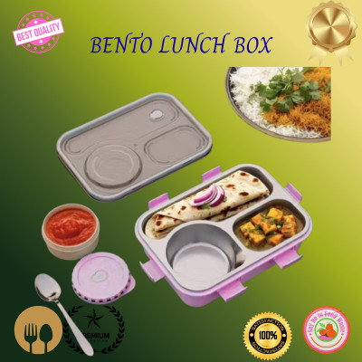 MOIRA INTERNATIONAL Lunch Box for Kids Compartment Insulated Stainless Steel Tiffin Box for KID_K30 3 Containers Lunch Box(800 ml, Thermoware)