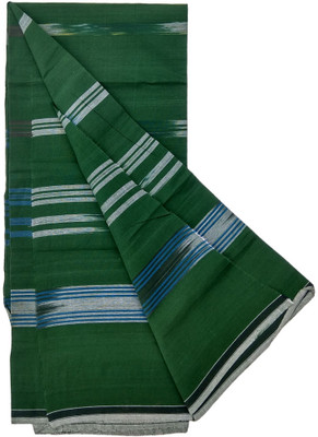 SGBE Solid, Printed, Checkered Green Lungi