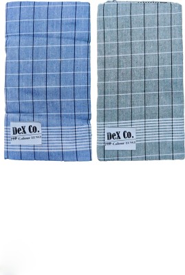 DeX Co. Checkered Dark Blue, Dark Green Lungi