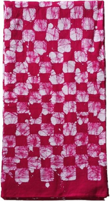 Aradhya Creation Checkered Red Lungi