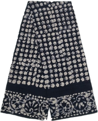 Hand Craft Batik Printed Black Lungi