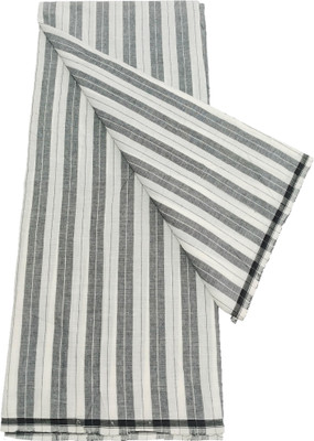 Handloom Striped Black Lungi