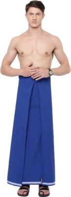 Queensider Solid Blue Lungi