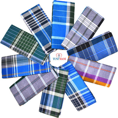 TUNI MANI Checkered Multicolor Lungi
