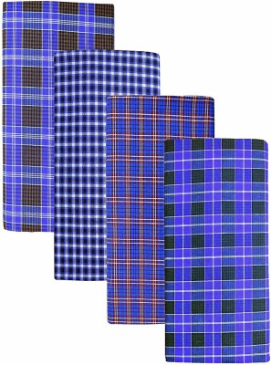 BlueMen Checkered Multicolor Lungi