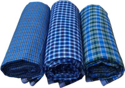 Knsmart Checkered Multicolor Lungi