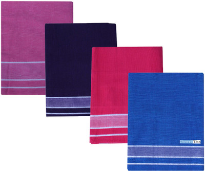 GOWRI TEX Solid Multicolor Lungi