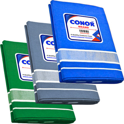 Conor Striped Blue, Red Lungi