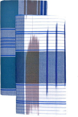 AHMADUN Checkered Multicolor Lungi