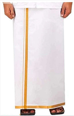 KESHAV Solid White Lungi