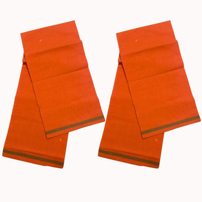 ogs Solid Orange Lungi