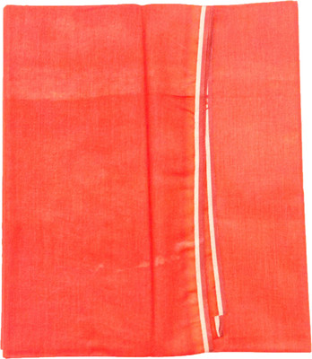 Shree shyam Handloom Solid Red Lungi