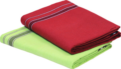GREEN TEE Solid Multicolor Lungi