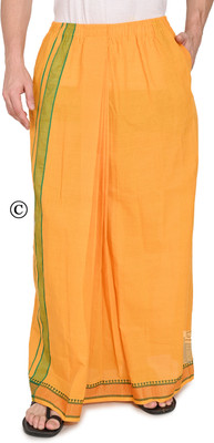 GOWRI TEX Woven Men Dhoti